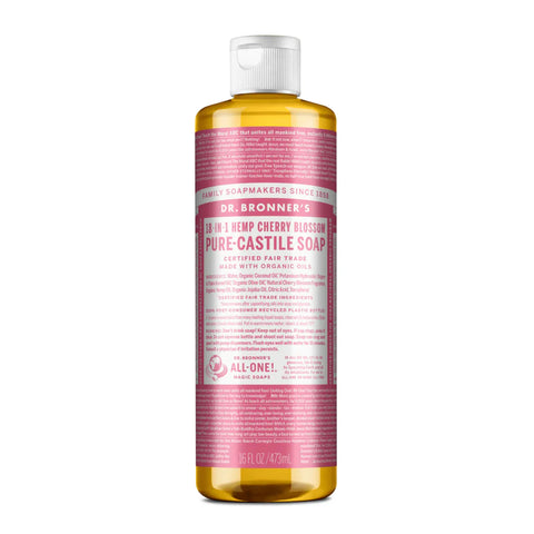 Dr Bronner's - Pure-Castile Liquid Soap - 18 in 1 uses