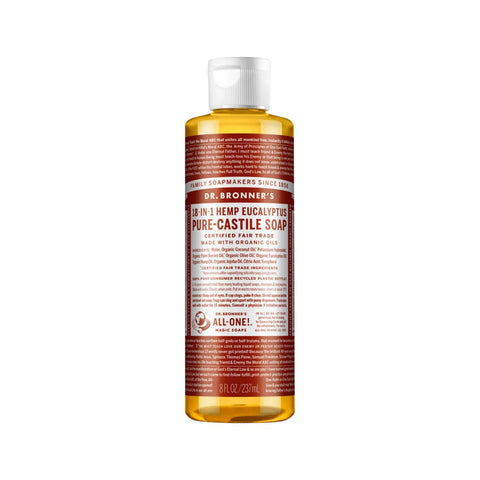 Dr Bronner's - Pure-Castile Liquid Soap - 18 in 1 uses