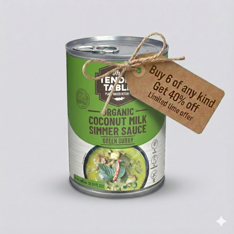 Organic Coconut Milk Simmer Sauce - Green Curry - 400ml