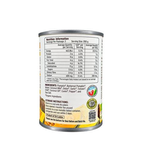Organic Pumpkin Soup