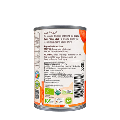 Organic Sweet Potato Soup