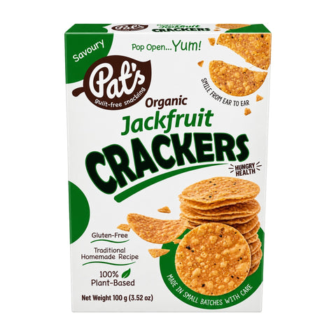 Organic Jackfruit Crackers - 100g