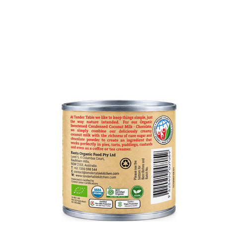Organic Sweetened Condensed Coconut Milk - Chocolate - 210g