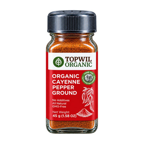 Organic Cayenne Pepper Ground - 45g