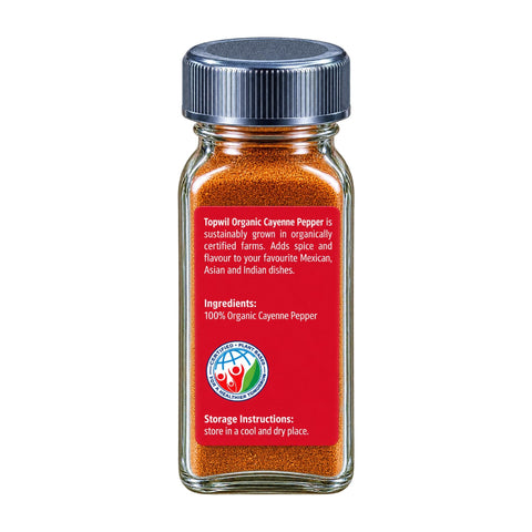 Organic Cayenne Pepper Ground - 45g