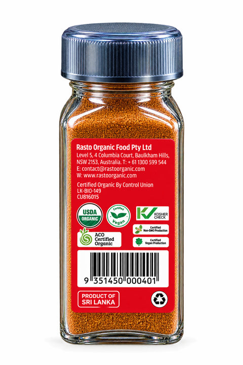 Topwil Organic Ground Cayenne Pepper - 45g