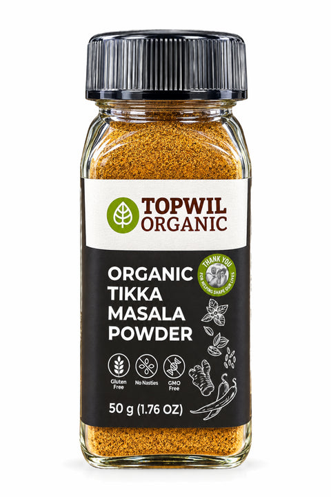 Topwil Organic Tikka Masala Powder - 50g