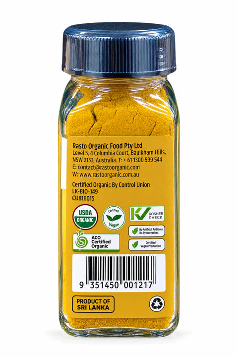 Topwil Organic Ground Turmeric - 40g