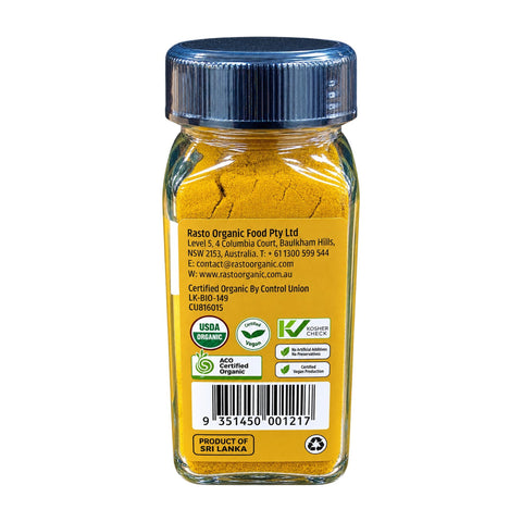 Organic Turmeric Ground - 40g