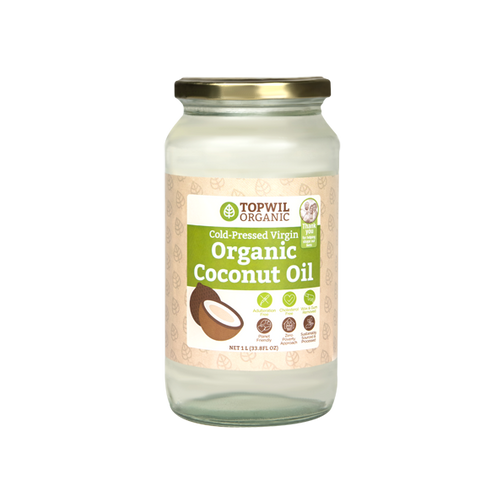 Cold-Pressed Organic Virgin Coconut Oil - 1L